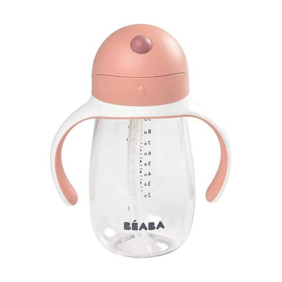 Beaba Sipper with Straw (300 ml, Pink)