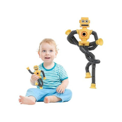 Kidology Kid Led Telescopic Suction Robotic Interactive Toy