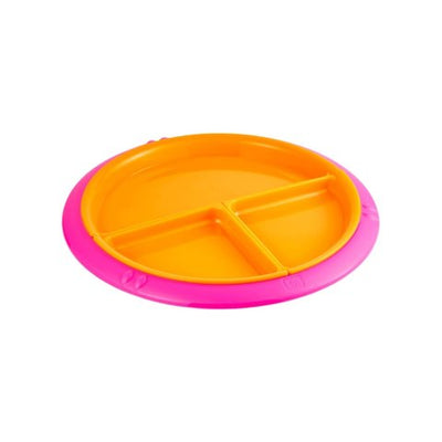 Mothercare Removable Section Divider Plate (Orange, Pink)