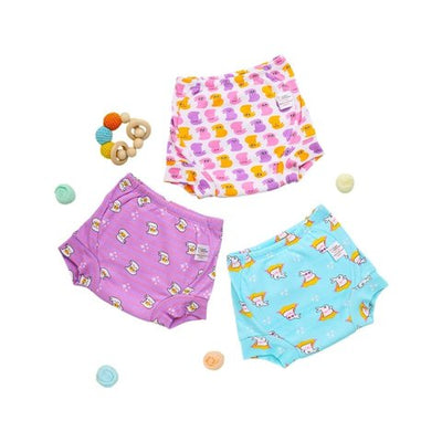 SuperBottoms Potty Training Padded Underwear (Size 1, Fits 1-2 Years)