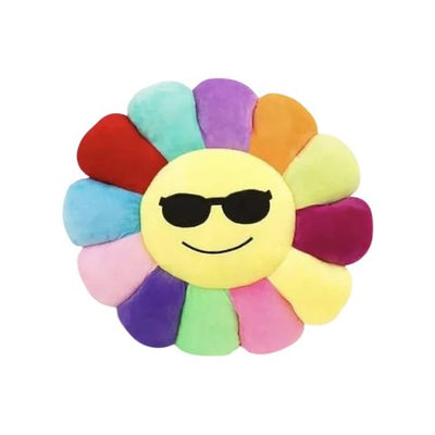 ToyTales Rainbow Soft Toy Cushion (Multicolour)