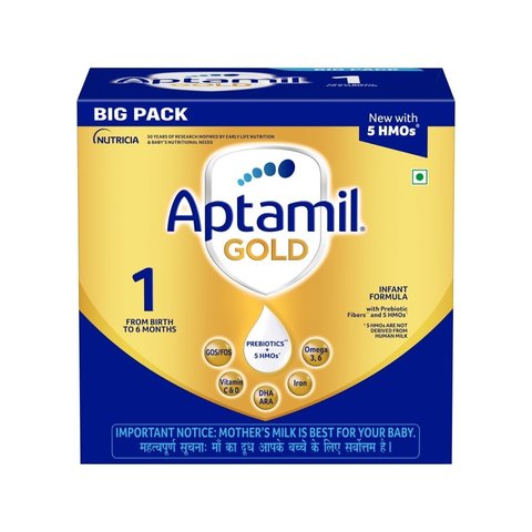 Aptamil Gold Stage 1 Infant Formula (with Prebiotics)