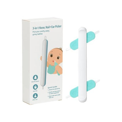 Kidology 3-in-1 Nose, Nail & Ear Picker Baby Grooming Box