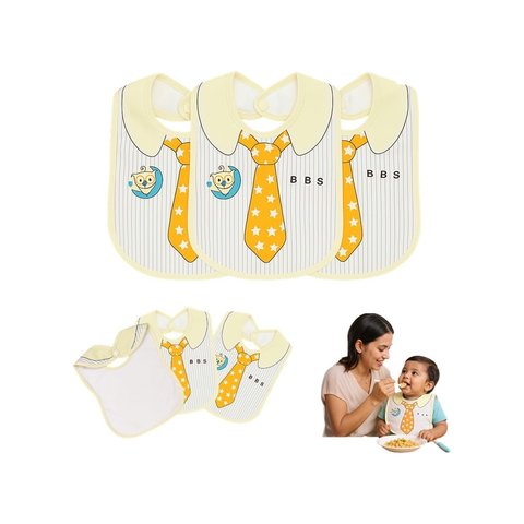 Kidology Waterproof Baby Bib (Yellow)