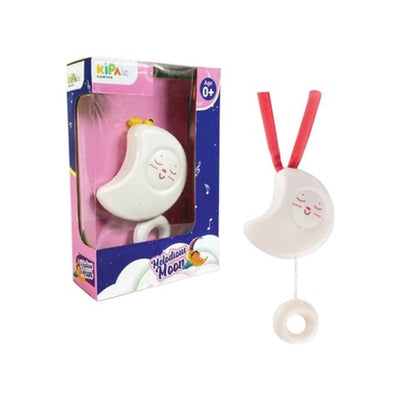 Kipa Moon Shape Musical Toy (White)