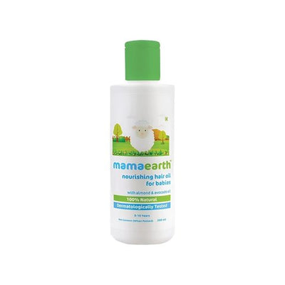 Mamaearth Nourishing Baby Hair Oil (0 - 10 Years)
