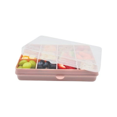 Melii Snackle Lunch Box (1368 ml, Light Pink)