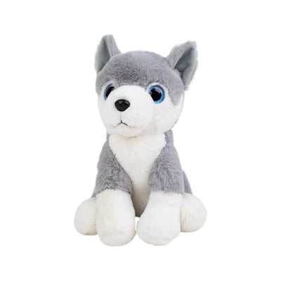 Mirada Plush Husky Dog Puppy Stuffed Soft Toy (Grey)