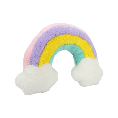 Mirada Rainbow Soft Toy Cushion (Multicolour)
