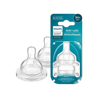 Philips Avent Anti-Colic Feeding Nipple 3+ Months