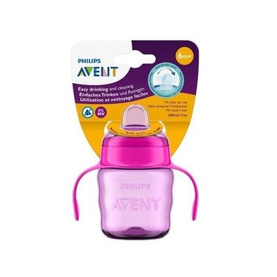 Philips Avent Spout Cup Sipper (200 ml, Purple, Pink)