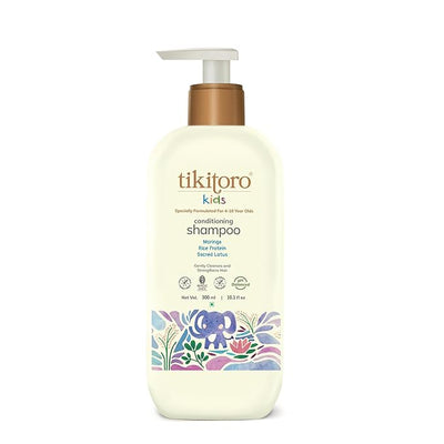 Tikitoro Kids Conditioning Shampoo for 4-10 years | pH 5.5 & Allergen-Free