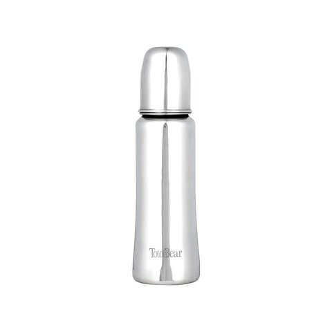 Totobear Potli Feeding Bottle (240 ml, Silver)